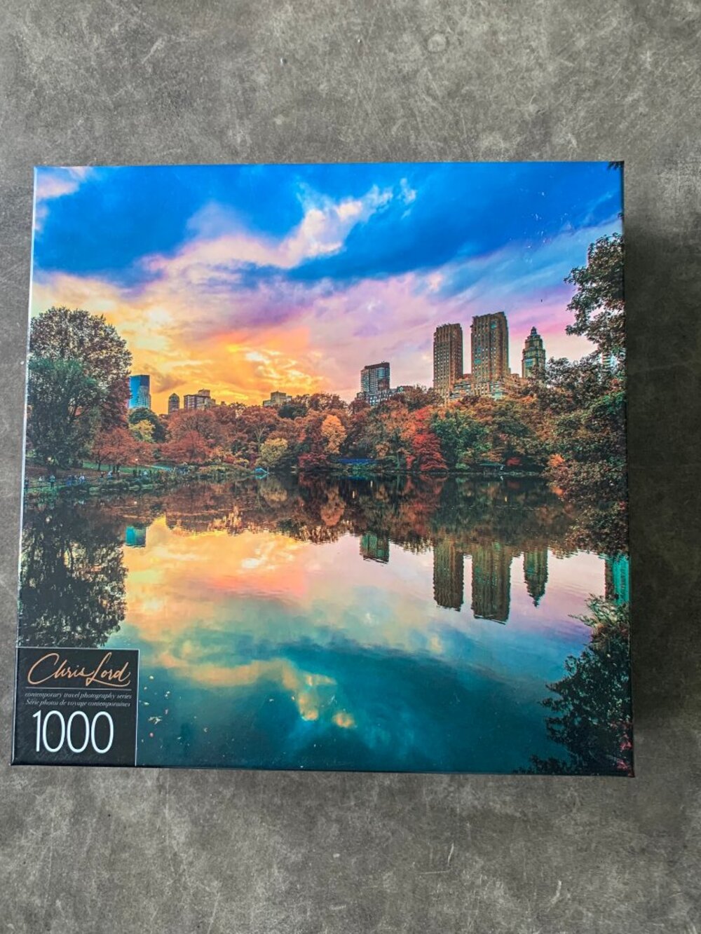 1000 Piece Puzzle Of Sunset In Central Park - Picture 3 of 5